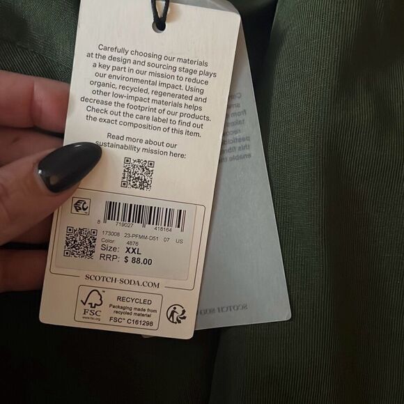 SCOTCH & SODA Amsterdam NWT Play It Cool Graphic Tee XXL - Picture 4 of 4